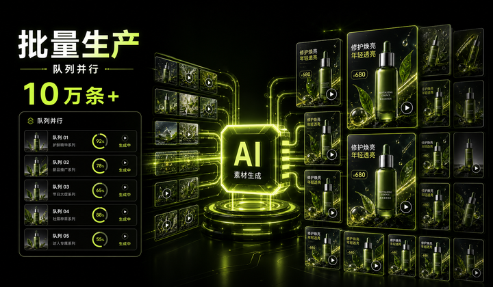 AIWRMK 黑绿高级批量生产海报